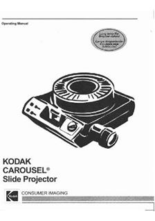 Kodak Carousel 5400 manual. Camera Instructions.